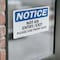 Signmission Not An Entry Exit Please Use Front Gate, 7 in W x Rectangle, Vinyl Decal OS-2PACK-NS-D-57-L-15154 - alternate 2